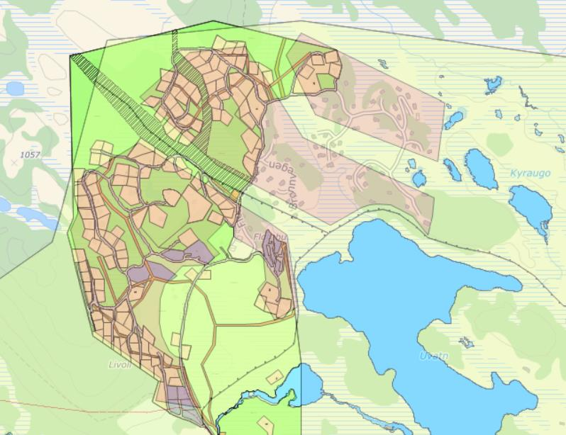 Vurdering: Det politiske fleirtalet i Vinje kommune ynskjer å halde fram med hyttebygging i kommunen, som grunnlag for verdiskaping og arbeidsplassar. (sjå òg plm-sak 28/15).