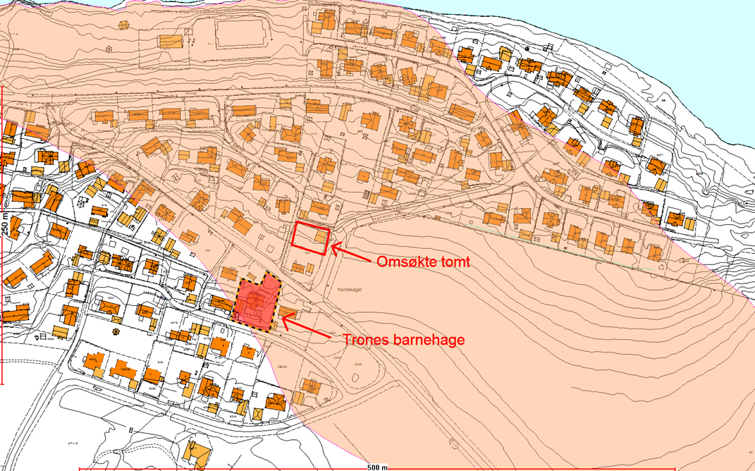 Innherred samkommune - Plan-, byggesak-, oppmåling- og miljøenheten Side 3 av 5 (NVE) gitt ut i forbindelse med kartleggingen av potensielt skredfarlige kvikkleireområder.