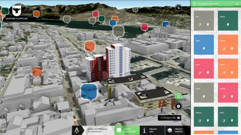 CITYPLANNER - ALT SKJER PÅ NETT 3D-visualisering for plan og GIS Støtteverktøy i byutviklingsprosjekter