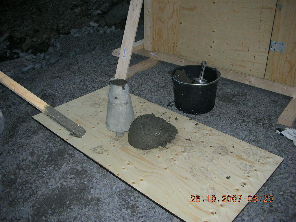 Betongpumpe dagen 2010 treg betong gir ofte slange propp.