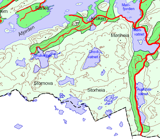 positiv utvikling, og en ser for seg at avvirkningen kan økes i tiden fremover, spesielt i bratt terreng (Åfjord kommune 2005).