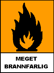 Signalord Faresetninger Sikkerhetssetninger DSD/DPD Faresymboler Advarsel Flam. Aerosol 2: H223 Brannfarlig aerosol. Eye Irrit. 2: H319 Gir alvorlig øyeirritasjon.