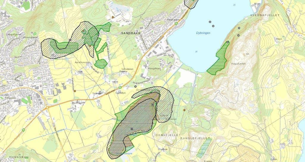 I tillegg til å sikre verneområder og viktige naturtyper/leveområder, skal planforslaget redegjøre for hvordan de øvrige forvaltningsprinsippene i naturmangfoldlovens 8-12 ivaretas, det vil si: