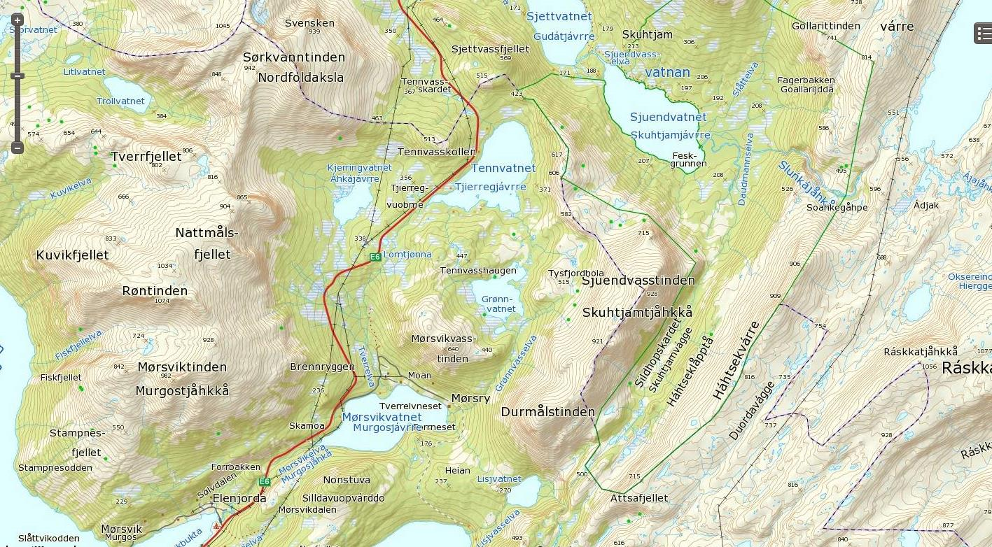 Tilsigsfelt 30,6 km 2 Inntak Vannvei Kraftstasjon