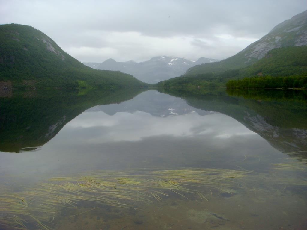 Mørsvikelva kraftverk i Sørfold kommune i Nordland fylke