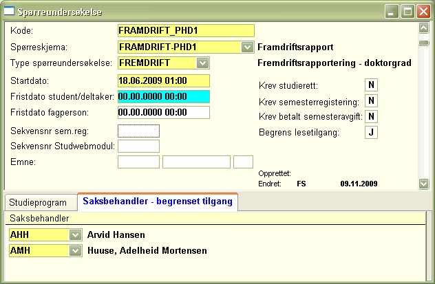 Semesterregistrering