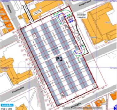 Fremdrift av parkeringsanlegg under Rådhusparken/Solparken og parkanlegg De tre prosjektene; - Rådhuset - Parkeringsgarasje - Rådhusplass/Solparken må ha en koordinering når det gjelder fremdrift, og