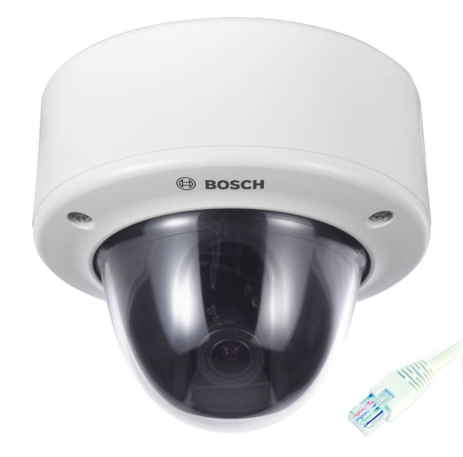 Video NWD-455 FlexiDome IP-kameraer NWD-455 FlexiDome IP-kameraer www.boschsecrity.no Støt- og vandalsikker innkapsling avansert CCD-nettverkskamera (farge NightSense for svak belysning H.