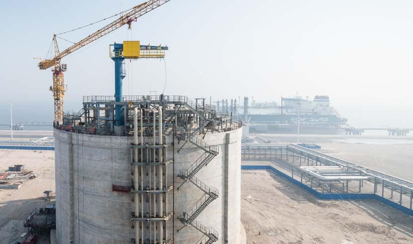 14 I 15 LNG engineeringsløsning Produkter og tjenester I I bruk over hele verden Kina Helt siden 1997 har STAHL CraneSystems produsert spesialheiseverk for LNG-anlegg og gasstanker i alle