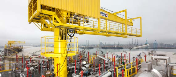 ATEX IECEx LNG-taljene fra STAHL CraneSystems er utviklet spesielt for vedlikeholdsarbeider på LNG-tanker, og finnes nå på mange anlegg og terminaler over hele verden.
