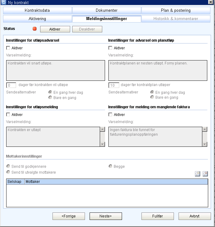 Kommer så inn i fanen