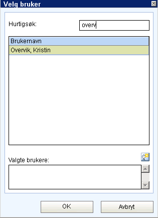 Velg en av følgende bokser «Send til godkjennere» «Begge» eller «Send til utvalgte mottakere» ut i fra hva som ønskes.