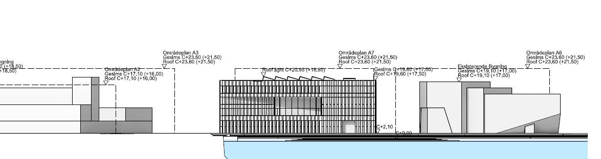 Det er foreslått å øke utnyttelsen med 1000 m 2 BRA i forhold til områdeplanen. Plansjefen vurderer at dette kan anbefales da kvaliteten i prosjektet er ivaretatt.