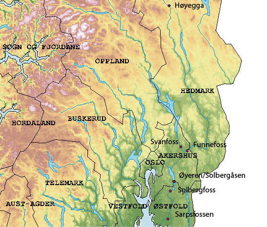 v.h.a.bunndyr. Stasjonene ved Funnfossen og Solbergfossen er mindre godt egnet sett i forhold til vurderingsverktøyet som anvendes i dag.