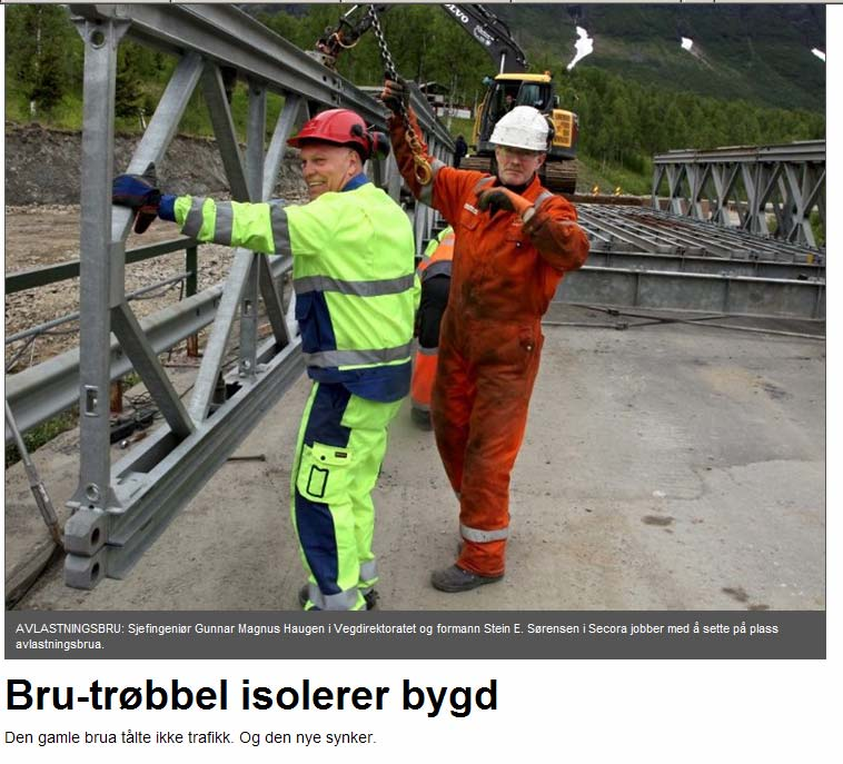 Breivikeidet, Troms Den gamle brua