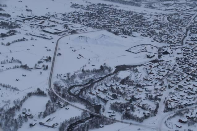 14 6. TILTAK Gruppe 1: Tiltak langs fylkesveiene i Røros Bergstad 1 Gang- og sykkelvei langs Falunveien Fullføring av gang og sykkelvei langs Falunveien fra Ysterhagen til Sjøbakken.