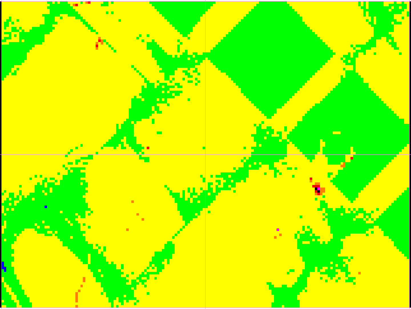 9.4 Bildefil som viser punkttetthet (alle punkter) For hvert prosjektområde skal det leveres en georeferert (sosi-fil) bildefil på tiff-format som viser punktettheten i laserdataene.
