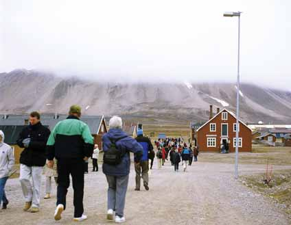 Figur 4 Antall ilandstigningssteder fra turistskip.