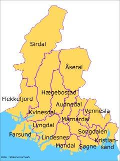 Fra 41 kommuner i 1959 til