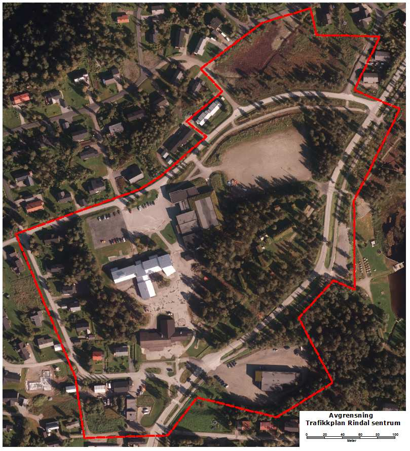 1. BAKGRUNN Denne trafikkplanen er utarbeidet som del av arbeidet med områderegulering av Rindal sentrum.