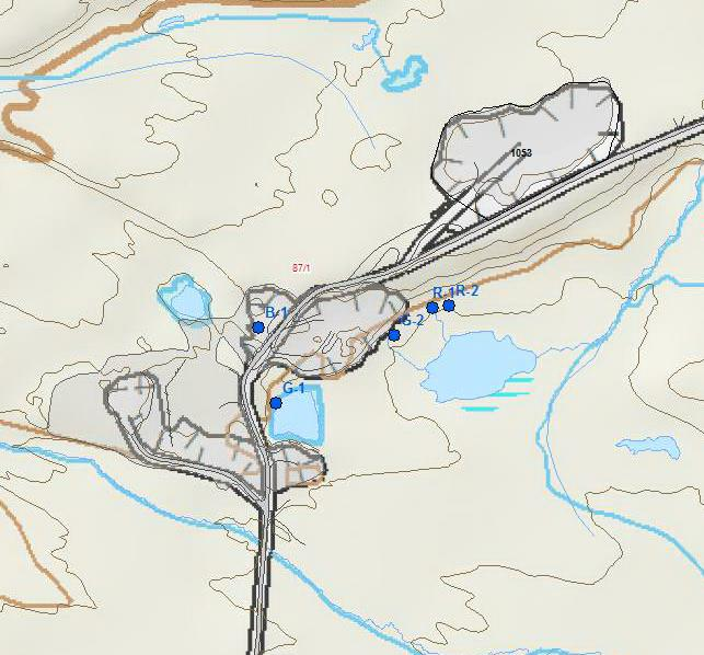 3. VANNOVERVÅKING AV DEPONIENE PÅ STORRANDEN Deponiområdet ligger i fronten av en enorm glasifluvialvifte med sand og grus som dominerer landskapet.