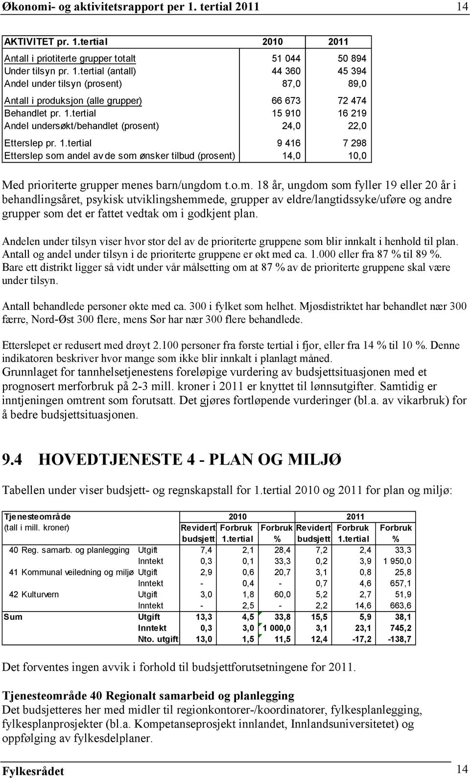 o.m. 18 år, ungdom som fyller 19 eller 20 år i behandlingsåret, psykisk utviklingshemmede, grupper av eldre/langtidssyke/uføre og andre grupper som det er fattet vedtak om i godkjent plan.