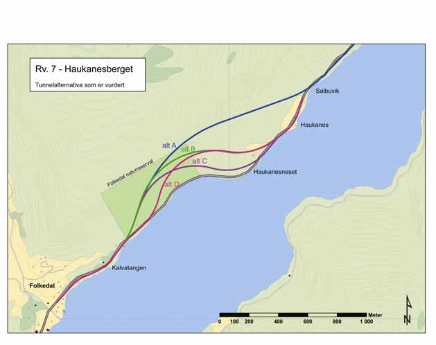 6 4.0 Tiltak Dette kapittelet omtalar vurderte alternativ, grunngjev val av alternativ og har til slutt ei opplisting av mengder.