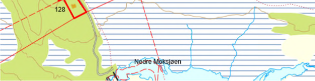 32 2.5 Område: Brennåsen ved Nedre Moksjøen Kartblad nr. 4 Konsekvensutredning: Konsekvensutredningene omfatter evt.
