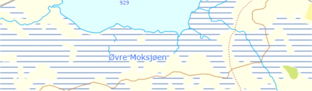 36 2.7 Område: Øvre Moksjøen/Sjøsæterkrysset Kartblad nr. 6 Konsekvensutredning: Konsekvensutredningene omfatter evt.