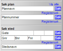 De som har etablert et digitalt planregister har som regel tilgjengeliggjort dette gjennom en kart- og planportal.