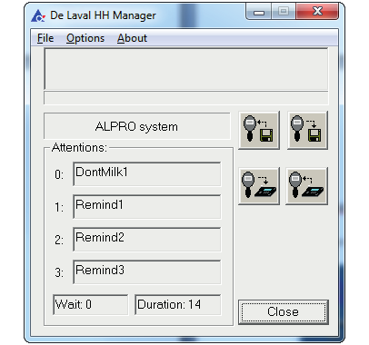 Oppstart 232141 1. Finn og velg filen "Iso32.exe", og klikk "Åpen". 2. Sørg for at: APLRO Sync er åpen og tilkoblet hvis du jobber med ALPRO Windows.