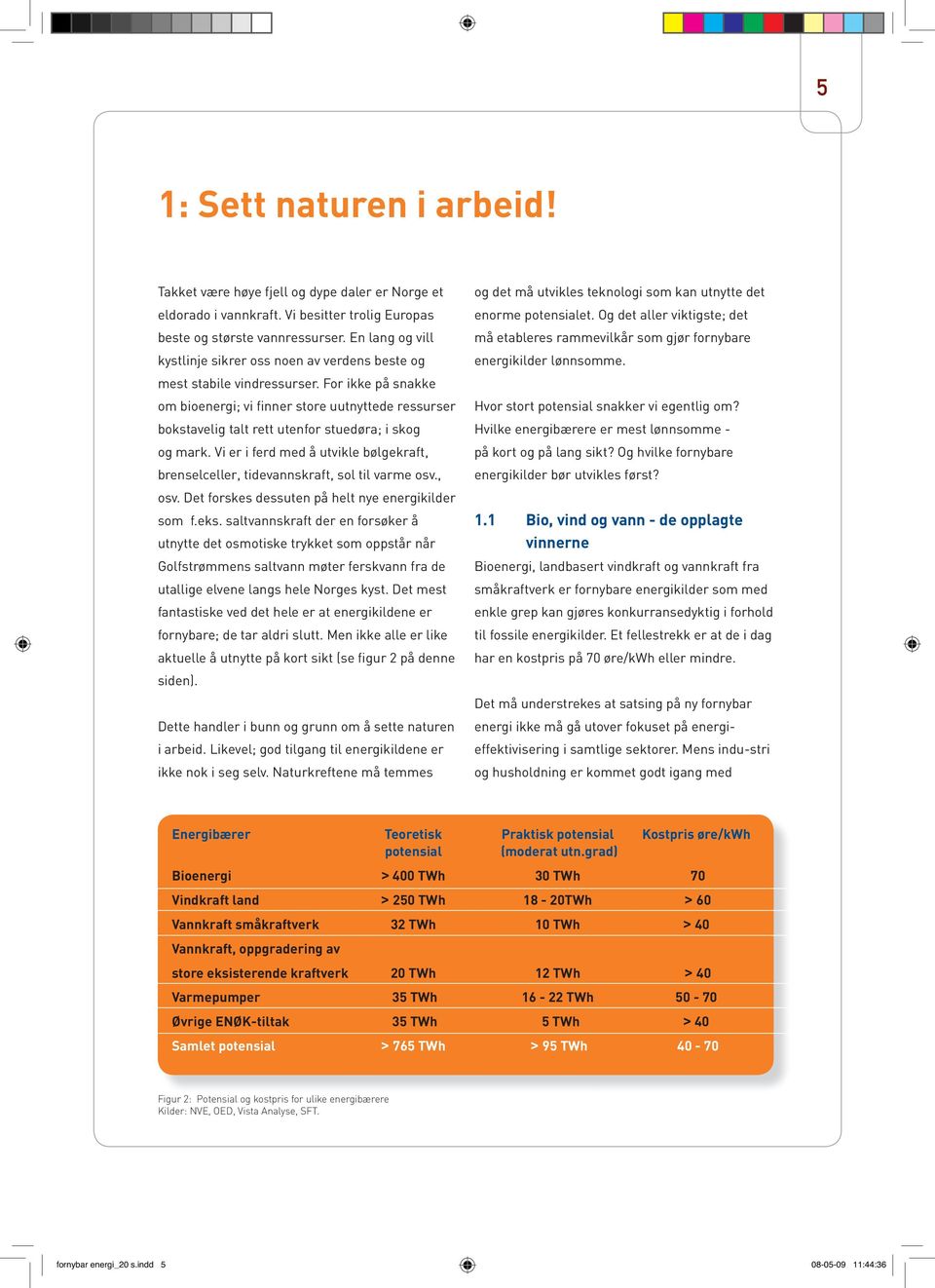 For ikke på snakke om bioenergi; vi finner store uutnyttede ressurser bokstavelig talt rett utenfor stuedøra; i skog og mark.