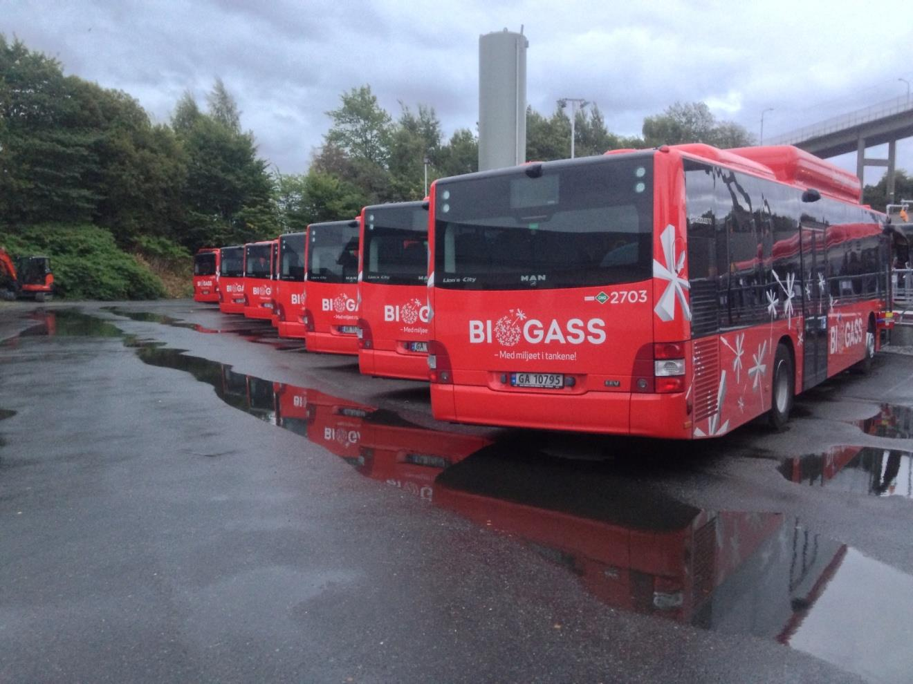 Biogass i Østfold Lavere NOx for busstrafikken i Østfold.
