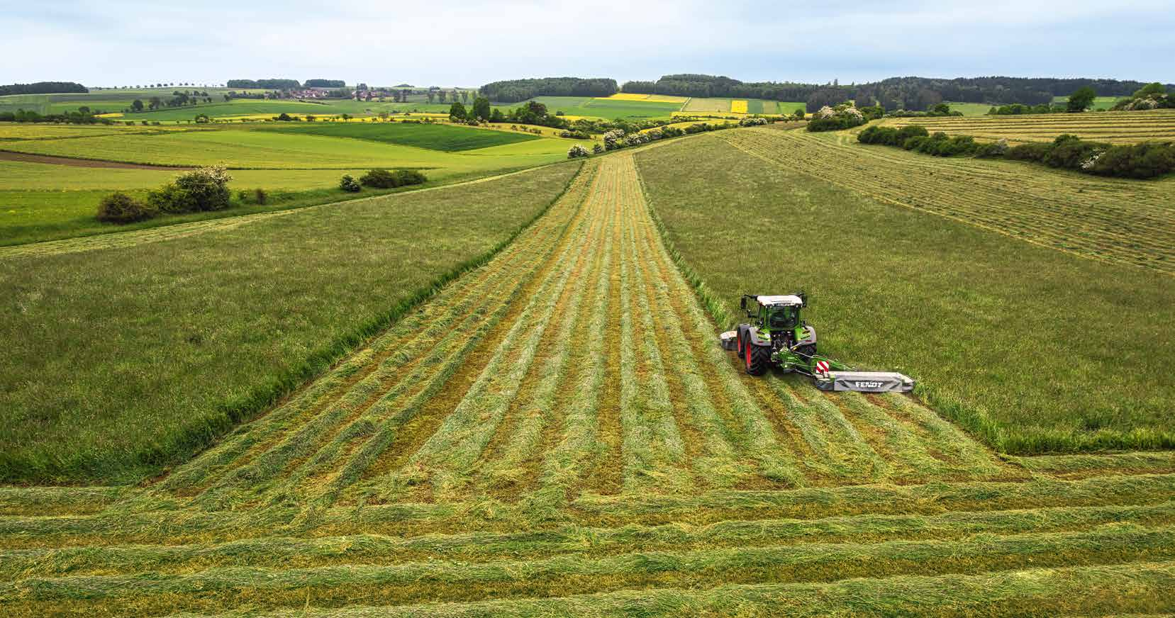 Grovfôrhøsting uten stans. Fendt Cutter rotorslåmaskin Uansett hvor Fendt Cutter brukes, blir grovfôrhøsting en lett oppgave.