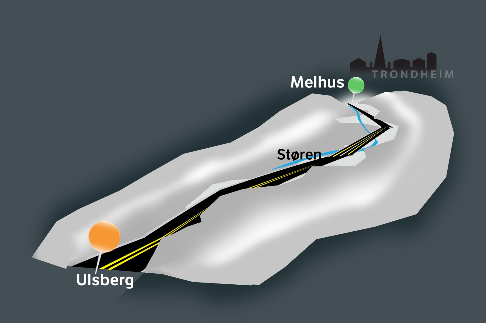 Statens vegvesen Region midt E6 Ulsberg -