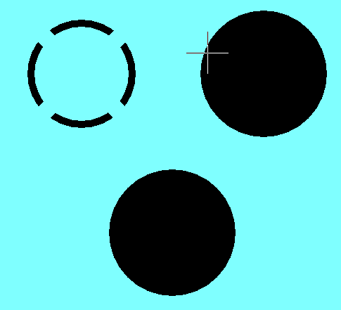 Eksempel, thermal relief i plan Hulldiameter 1,1mm Pad Diameter =