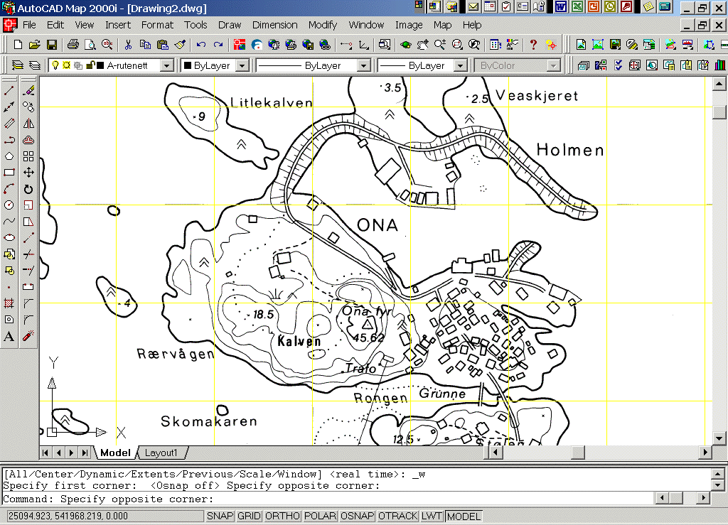 sjon om koordinat-system og hjørnekoordinater for geografisk plassering av data. Programmet Sosivis, som følger med SOSI-standarden, kan benyttes for å finne disse informasjonene og vise SOSI-data.