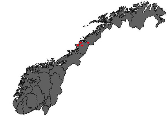 HELGELAND Mo i Rana 26 078 Mosjøen 13 399