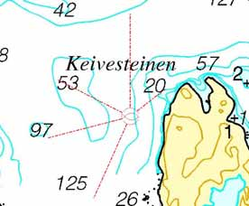 09/09 407 Kart (Charts): 21, 23 419. * Hordaland. Geitung. Keivesteinen. Havbruk. Forankring. a) Påfør havbruk i følgende posisjon: 60 24.06' N, 05 03.