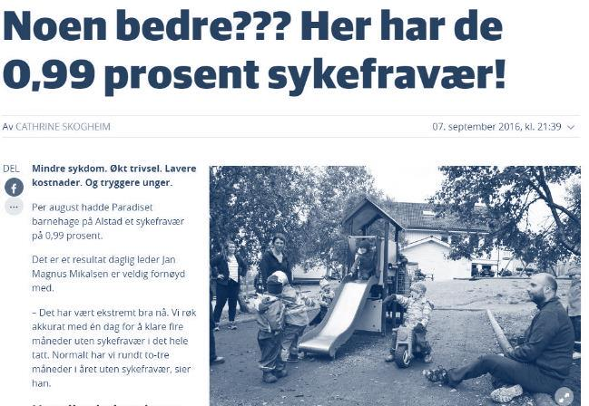 Mer effektiv drift Mer til