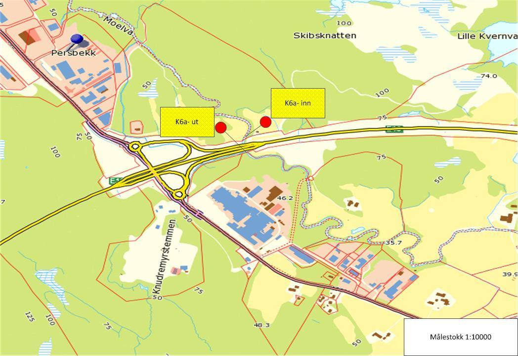 Figur 29: bilde 3c utløp med lite dreneringsrør