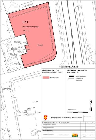 Planbeskrivelse Detaljregulering for Teaterbygg i Verdal sentrum