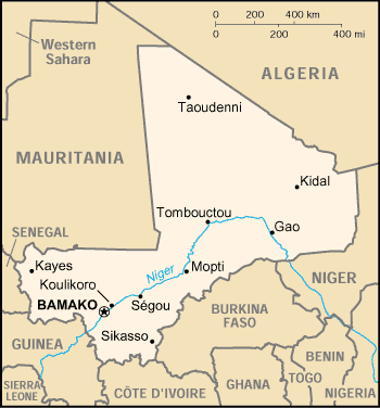 Mali er ett av verdens fattigste land, og i juli 2011 er befolkningen anslått å være på ca. 14 millioner.