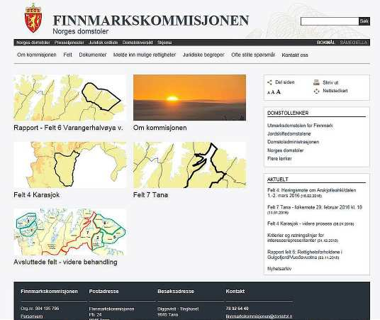 Status i kommisjonens arbeid