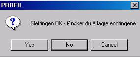 det ikke lenger mulig å registrere samme person flere ganger, noe som vanligvis er grunnen til at man har behov for å slette en bruker.