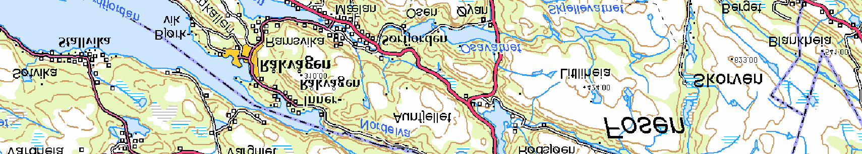 DAGENS SITUASJON Nettilknytning alternativ 3 FULL UTBYGGING INON-kategori 1-3 km fra planer 3-5 km fra planer Totalt TAP (km2) 36 1 37 REDUSERT UTBYGGING INON-kategori 1-3 km fra planer 3-5 km fra