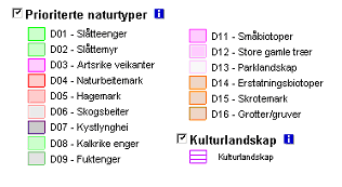 Datagrunnlag - hva finnes og hvor kan det skaffes? 2. Kulturlandskap Kildene har informasjon om mange typer kulturlandskap.