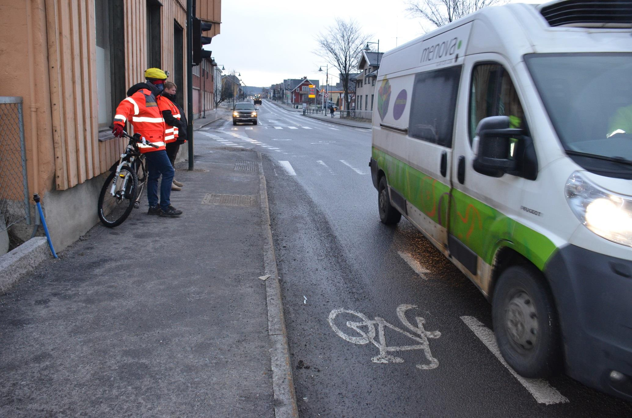 Planlegging og etablering av sykkelfelt. 17.