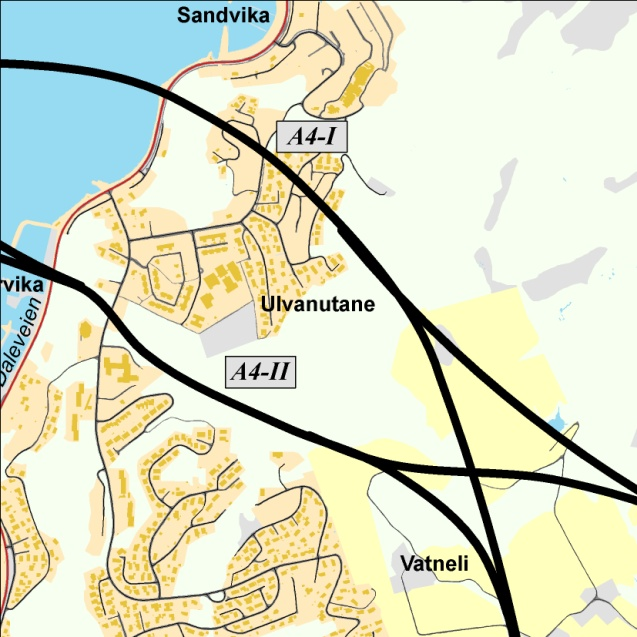 - Tilpasning ved Somaneset med eventuelle konflikter med fremtidig virksomheten her. - Ilandføring ved Aspervika med muligheter for ramper for myke trafikanter.