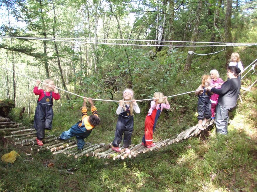 Friluftsliv: Bakgrunn for valg av tema: Rammeplanen legger vekt på at barna skal få oppleve gleden ved å ferdes i naturen.